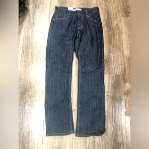NEW Levi's Jeans Size 16 reg Dark Indigo Straight Jeans
